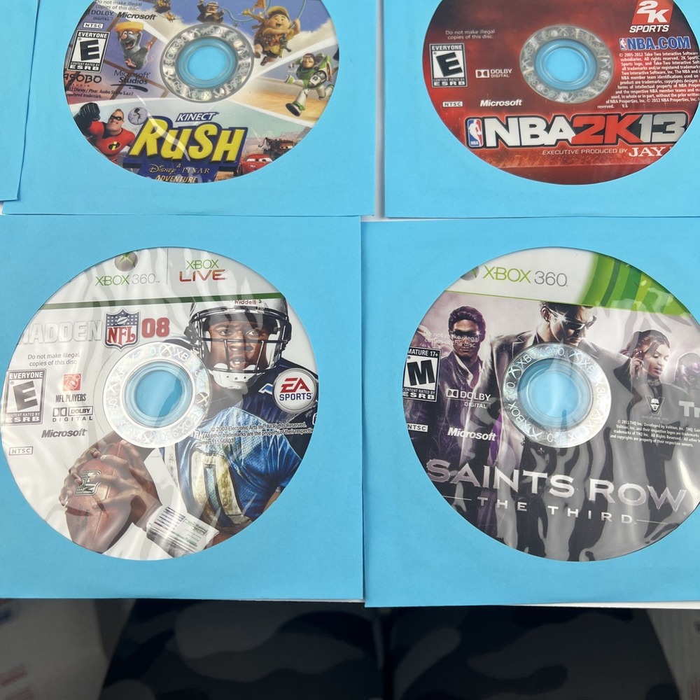 Multi Platform Loose Discs Video Game - Lot Of 50 - AS IS Untested Scratches #3 - Picture 6 of 16